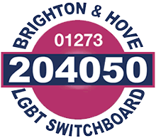 Brighton And Hove Lgbt Switchboard Logo